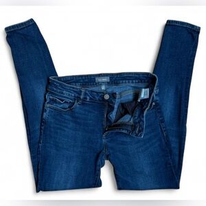 DL1961 Dark Blue Skinny Low-Rise Jeans